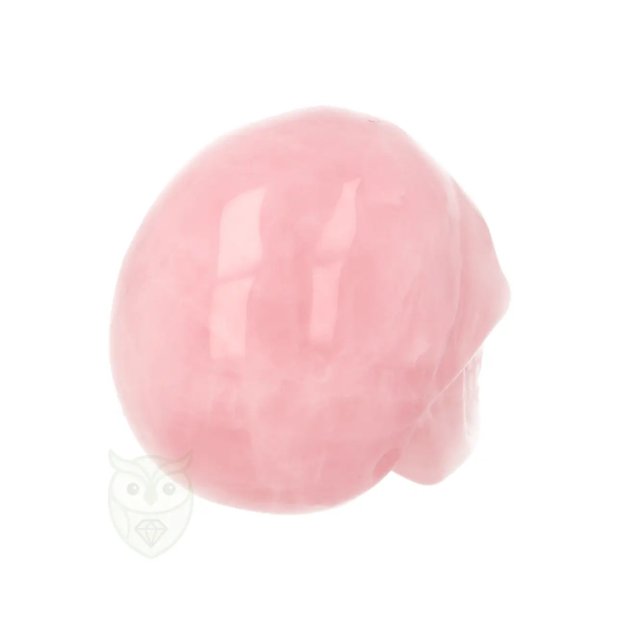 Rozenkwarts schedel nr. 29 - 100 gram | Edelsteen skull