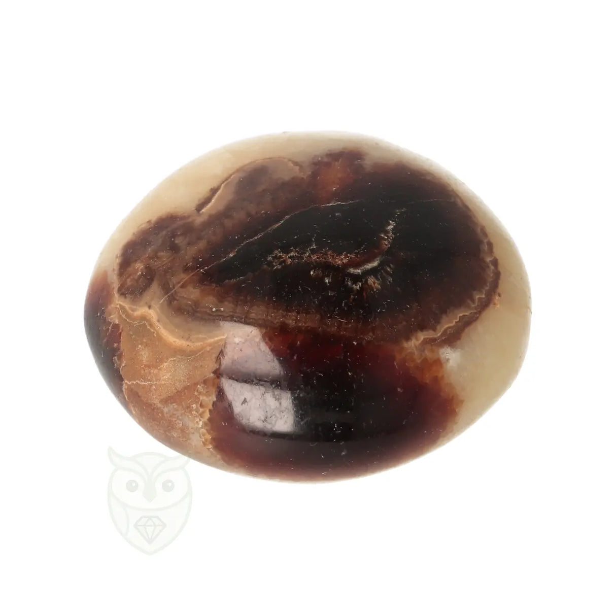 Septarie handsteen nr. 31 - 89 gram - Madagaskar | Edelsteen