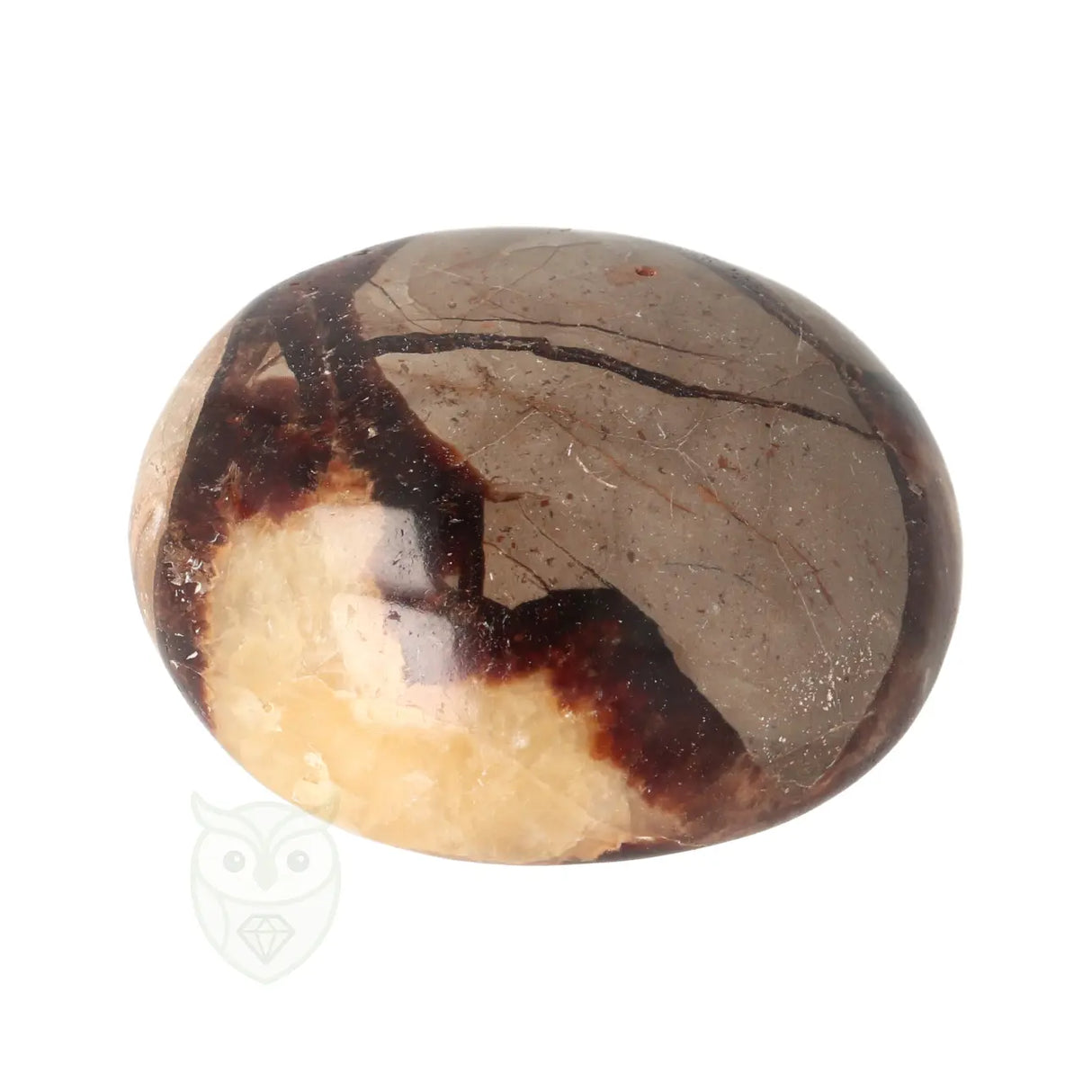 Septarie handsteen nr. 33 - 96 gram - Madagaskar | Edelsteen
