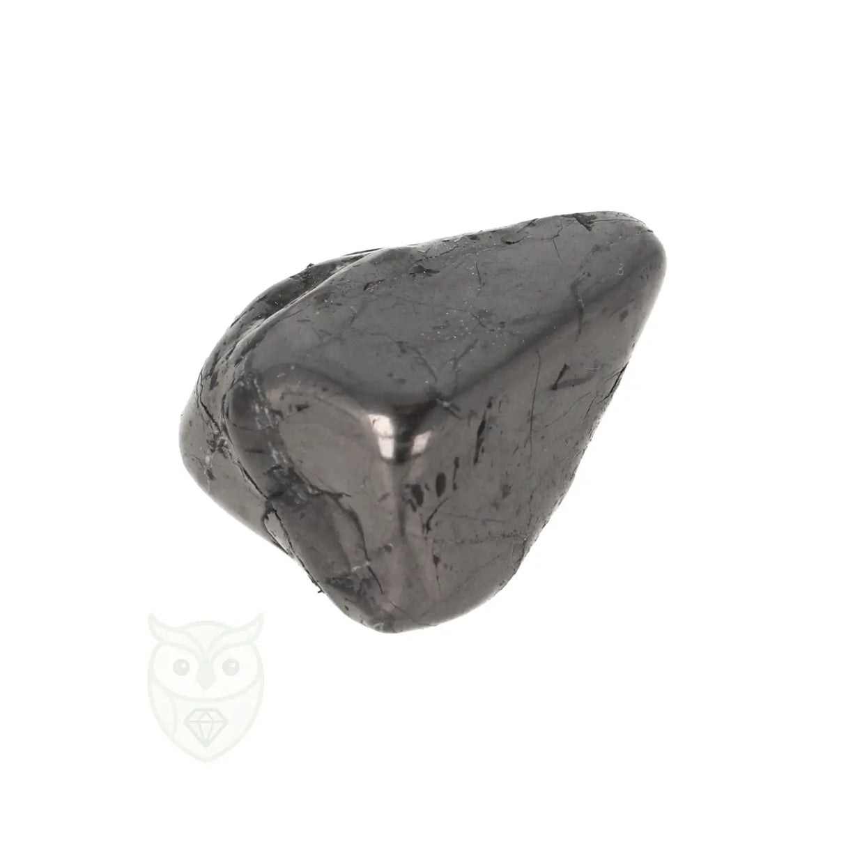 Shungiet Trommelsteen nr. 38 - 21 gram | Edelsteen