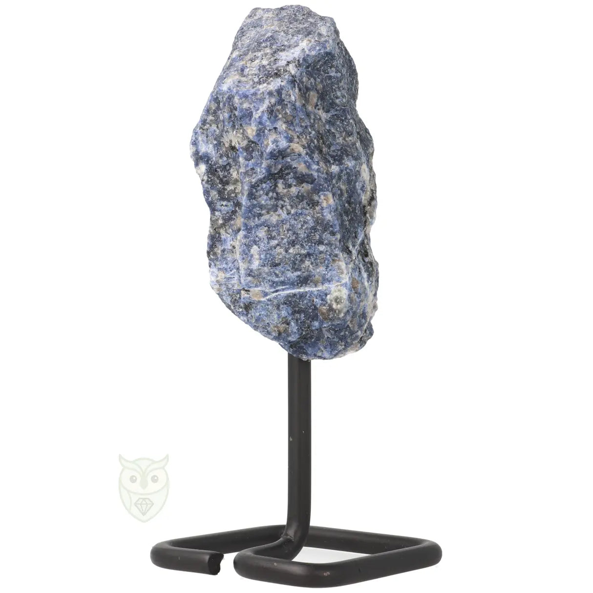 Sodaliet ruw op standaard nr. 15 - 318 gram | Edelsteen sculptuur