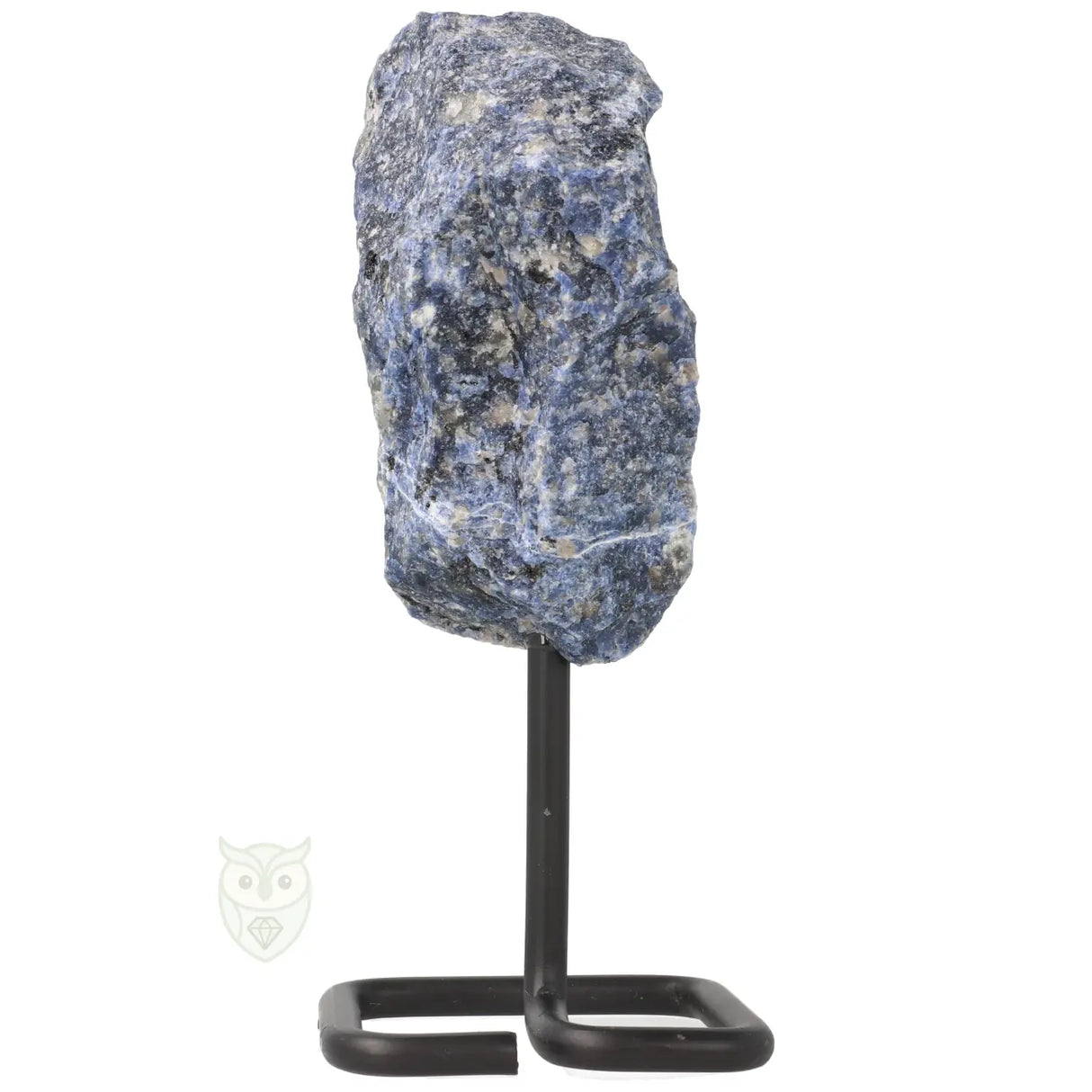 Sodaliet ruw op standaard nr. 15 - 318 gram | Edelsteen sculptuur