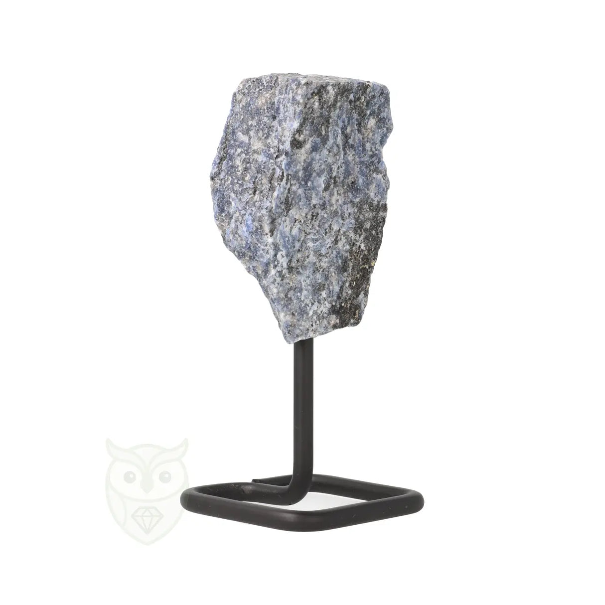 Sodaliet ruw op standaard nr. 16 - 296 gram | Edelsteen sculptuur