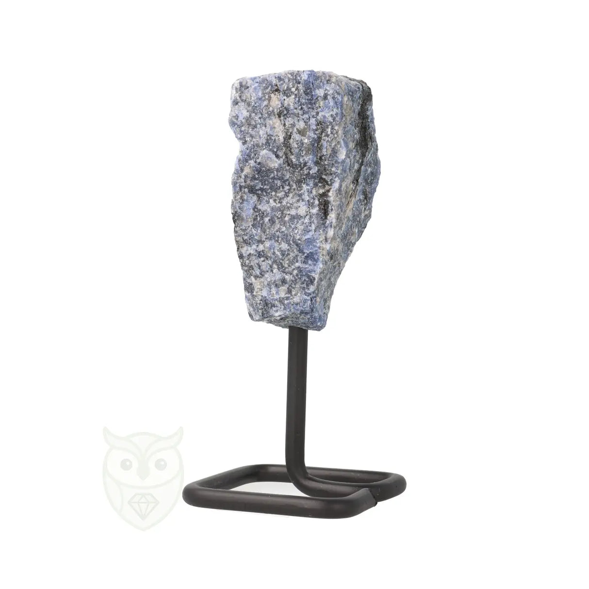 Sodaliet ruw op standaard nr. 16 - 296 gram | Edelsteen sculptuur