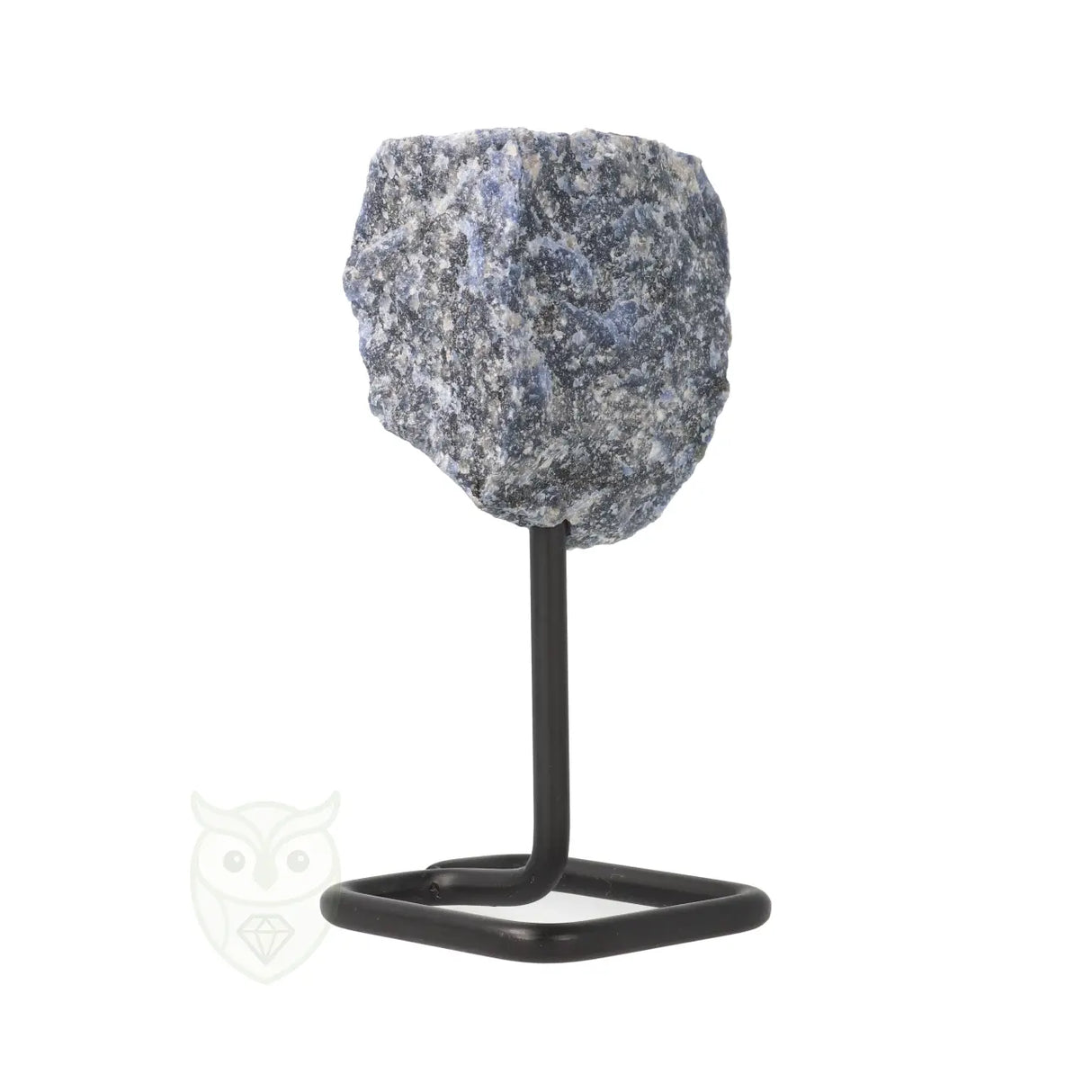 Sodaliet ruw op standaard nr. 18 - 276 gram | Edelsteen sculptuur