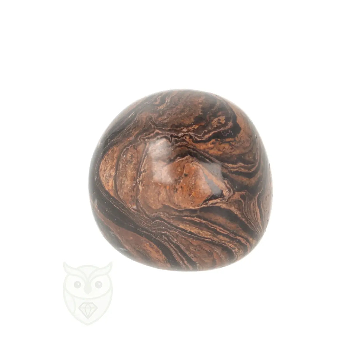 Stromatoliet trommelsteen nr. 40 - 20 gram | Edelsteen
