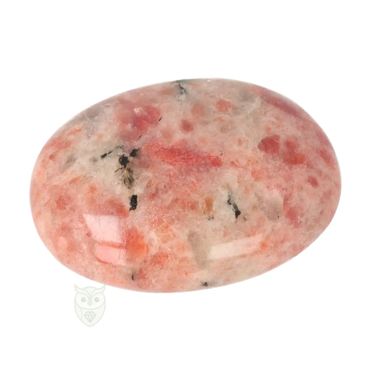 Zonnesteen handsteen nr. 21 - 118 gram - India | Edelsteen