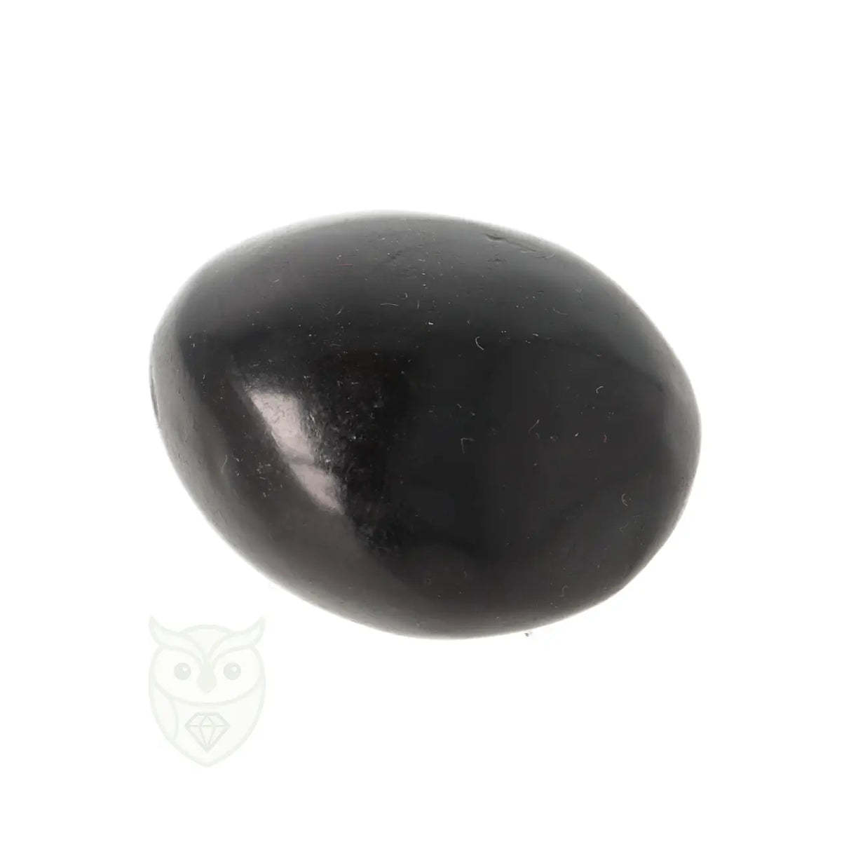Zwarte Toermalijn handsteen nr. 81 - 63 gram | Edelsteen handsteen
