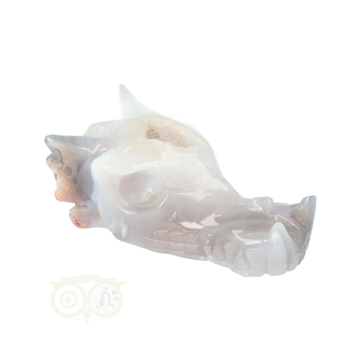 Agaat Drakenschedel 139 gram