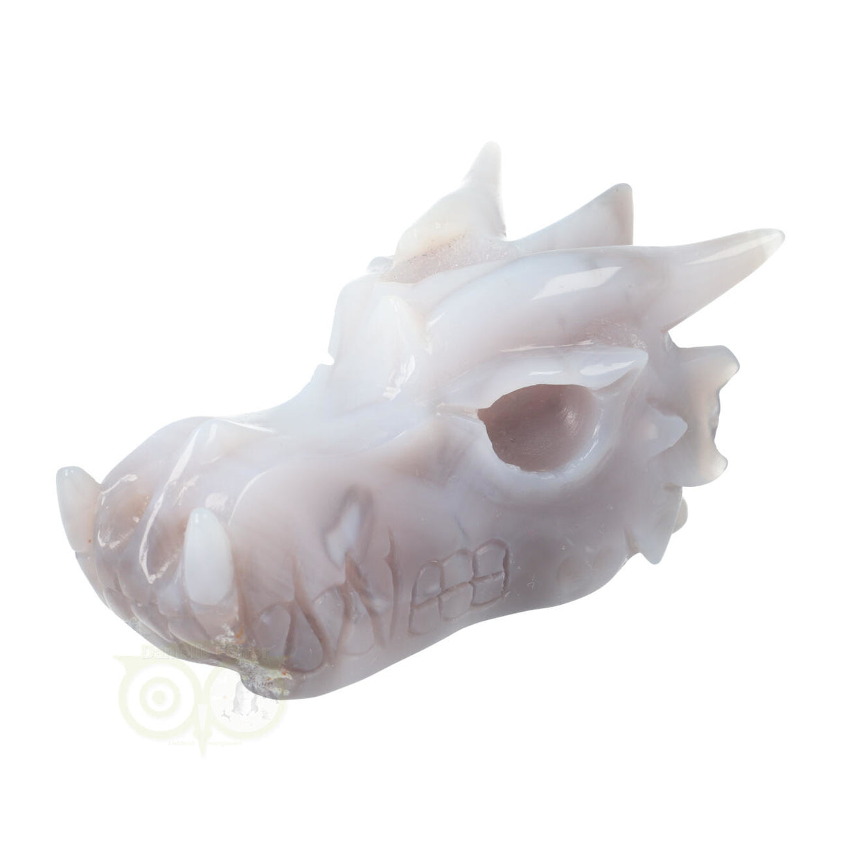 Agaat Drakenschedel 523 gram