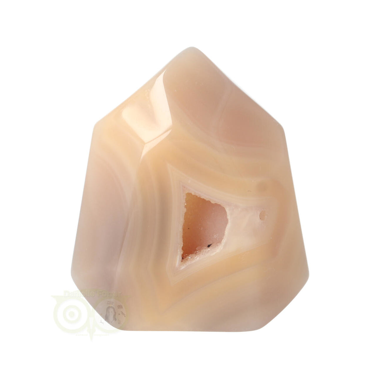 Agate thin Geode point No. 15