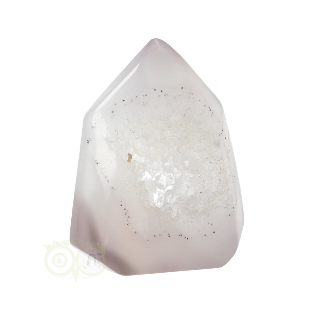 Agaat dunne Geode punt Nr 16