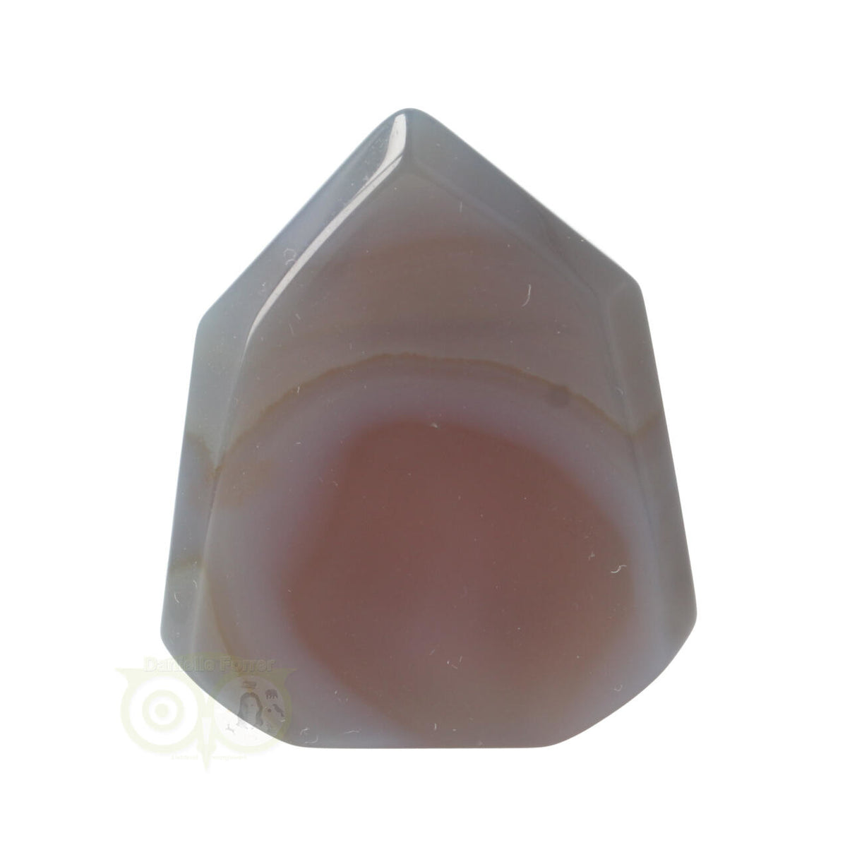 Agaat dunne Geode punt Nr 17