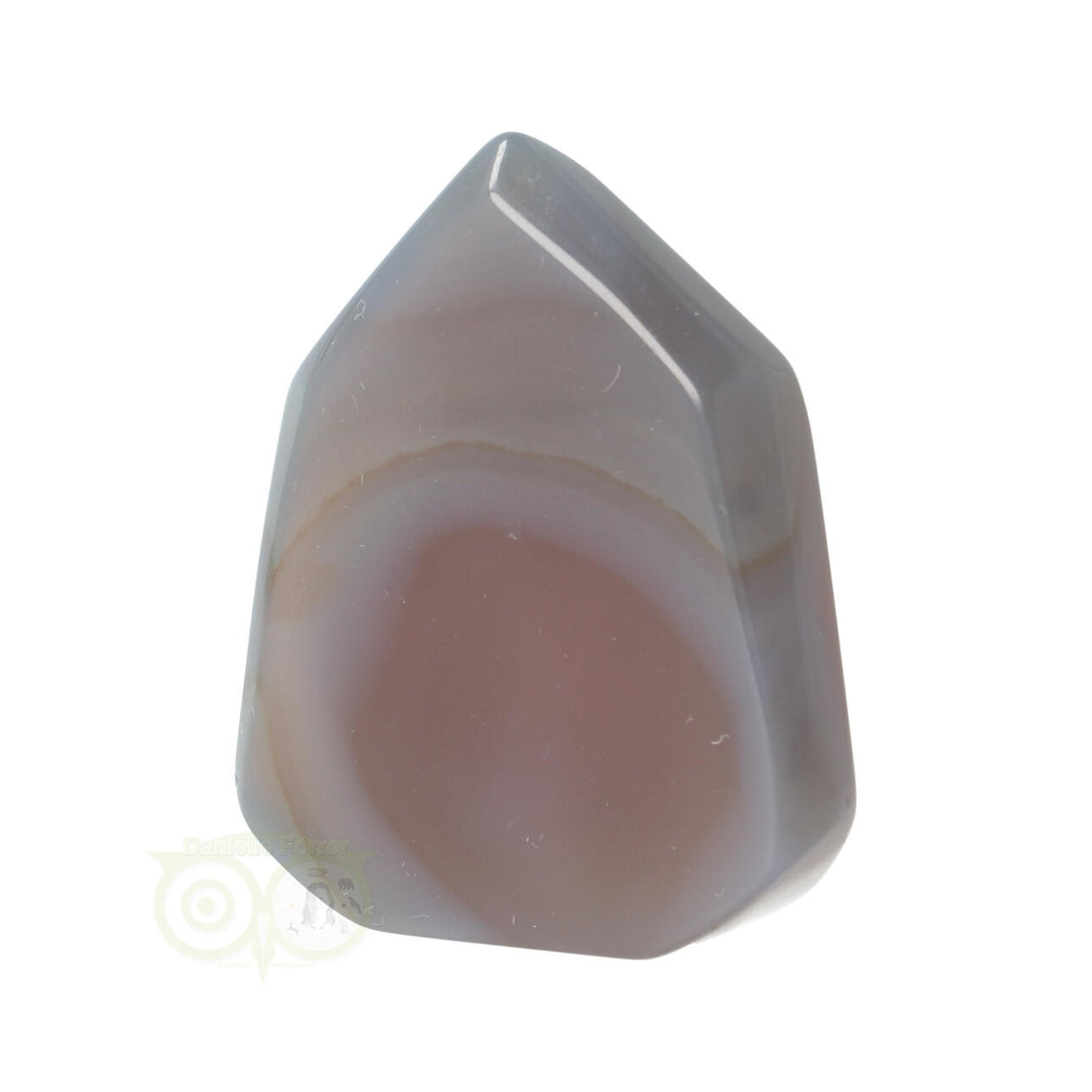 Agaat dunne Geode punt Nr 17