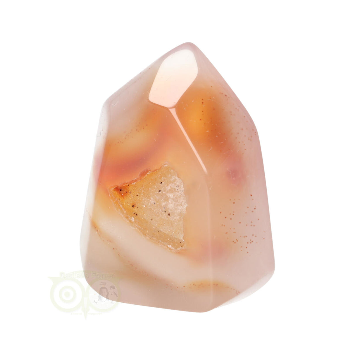 Agaat dunne Geode punt Nr 18