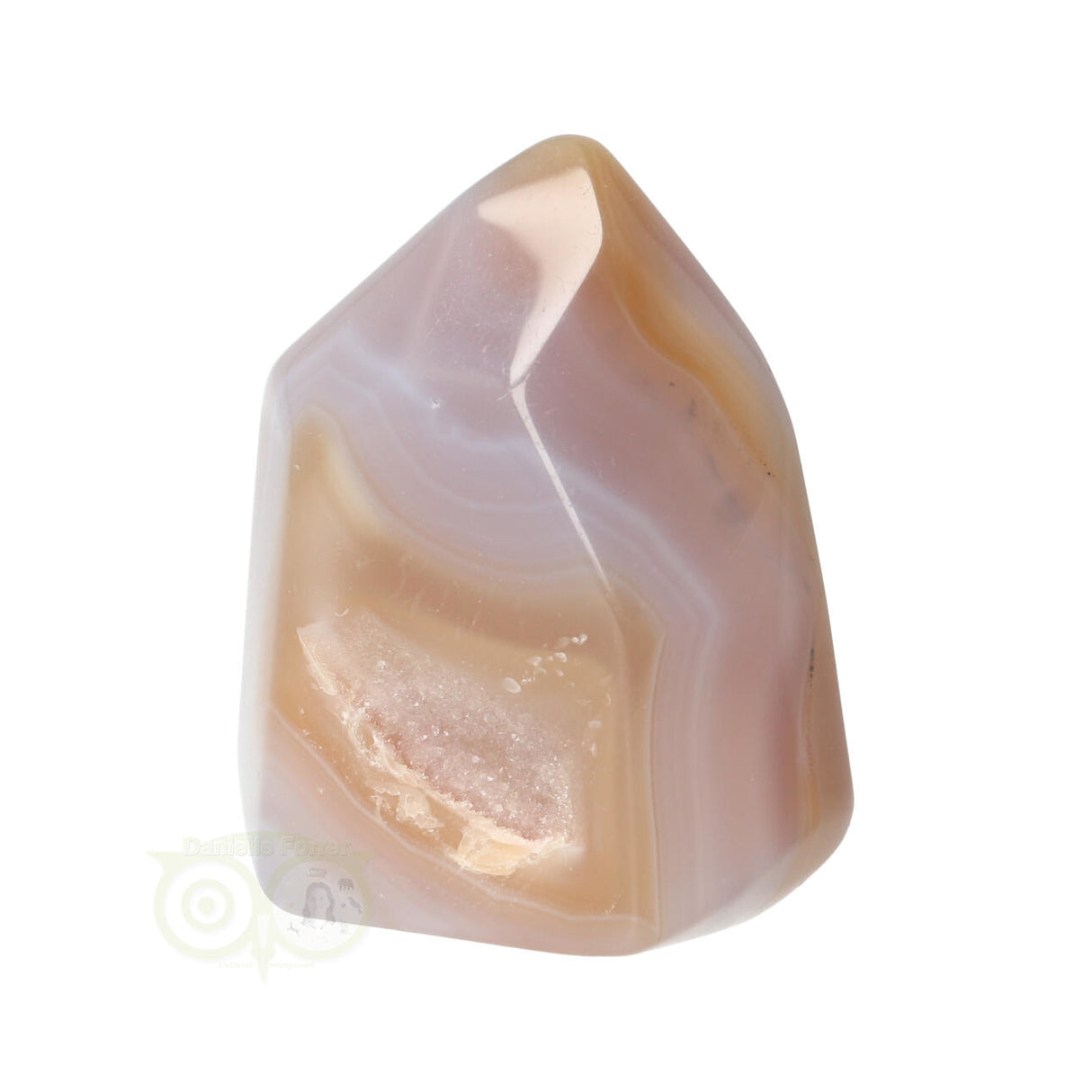 Agate thin Geode point No. 19