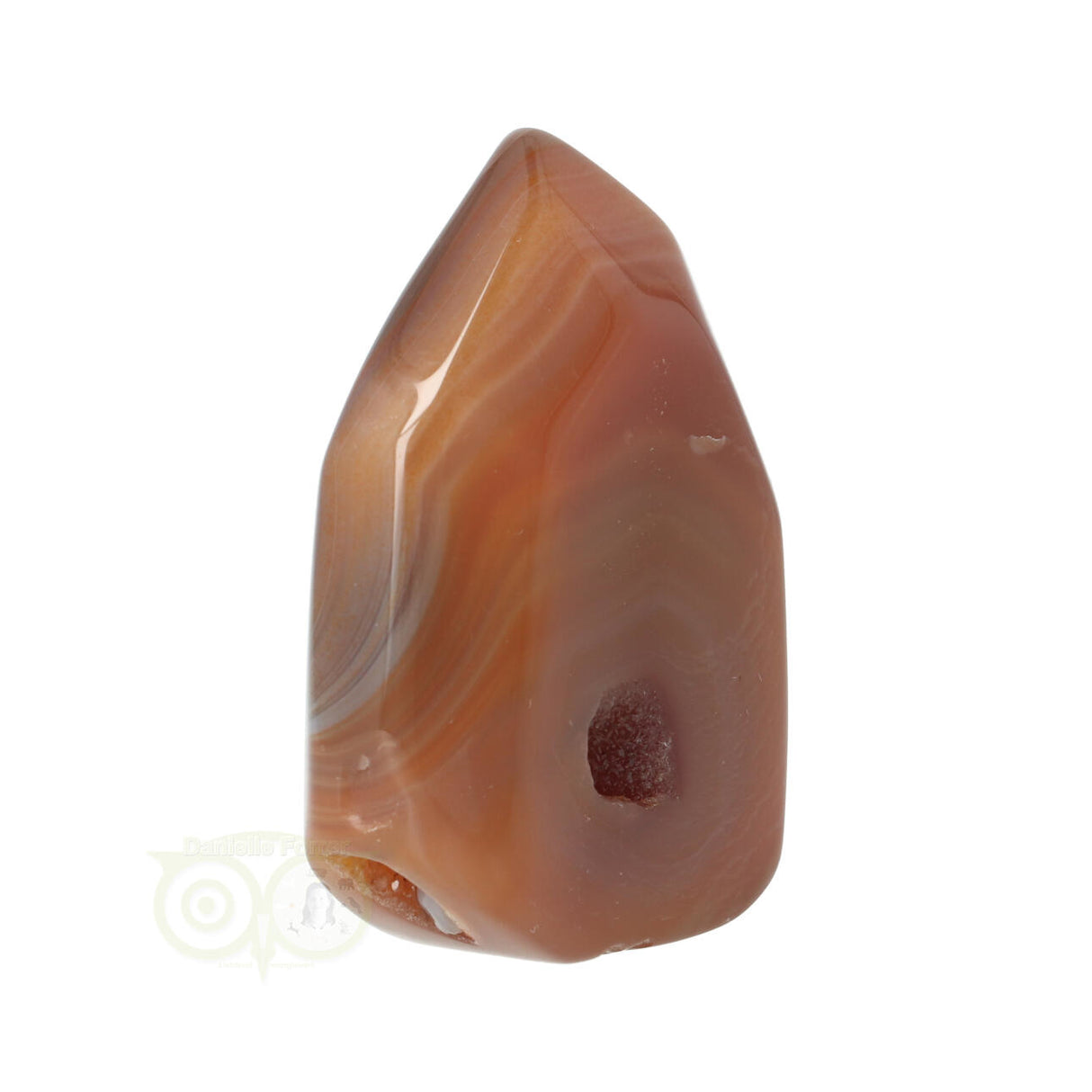 Agate thin Geode point No. 20