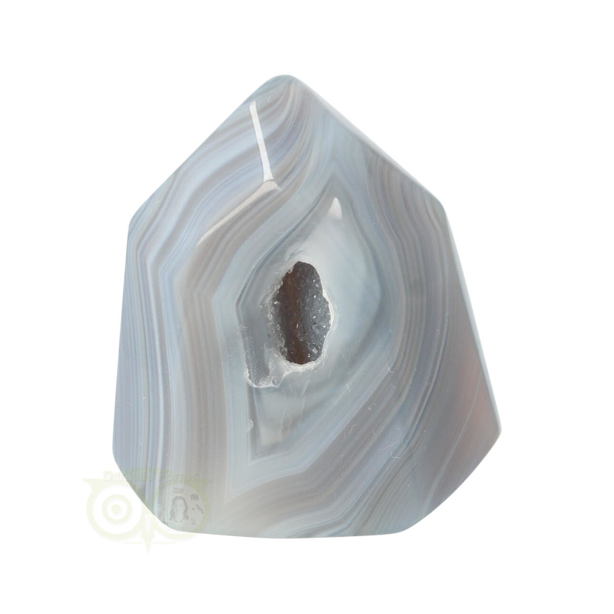 Agaat dunne Geode punt Nr 29