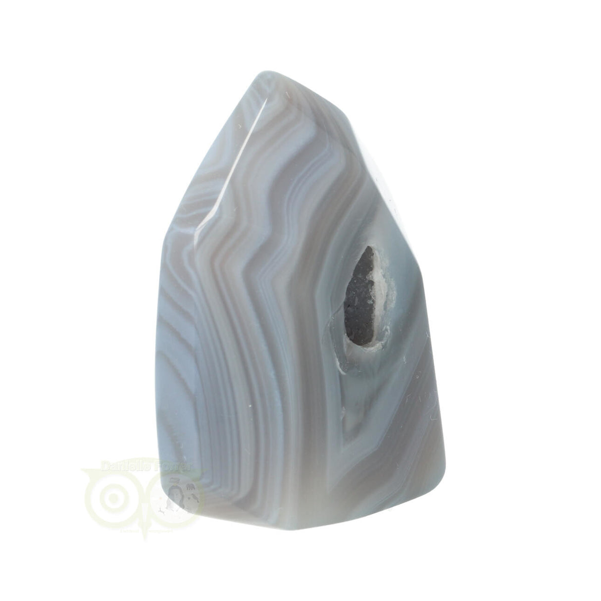 Agaat dunne Geode punt Nr 29