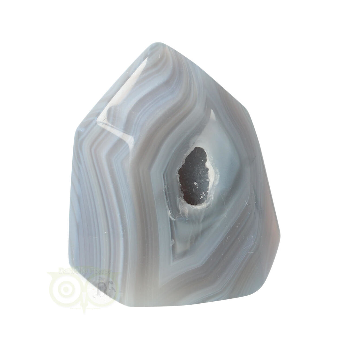 Agaat dunne Geode punt Nr 29