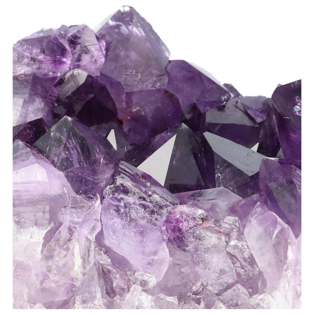 amethist cluster close up kristalpunten
