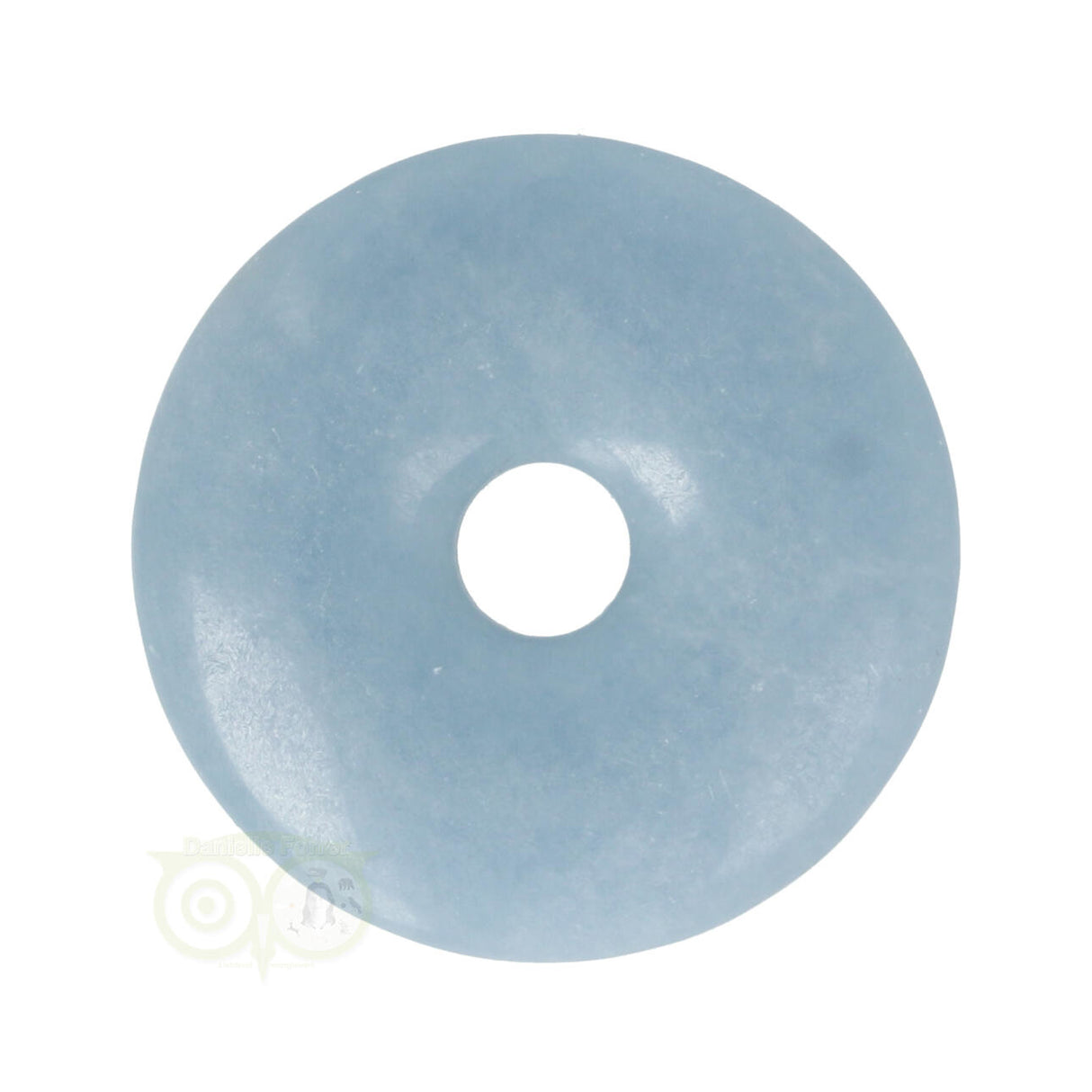 Angelite (Anhydrite) Donut No. 14 - Ø 4cm