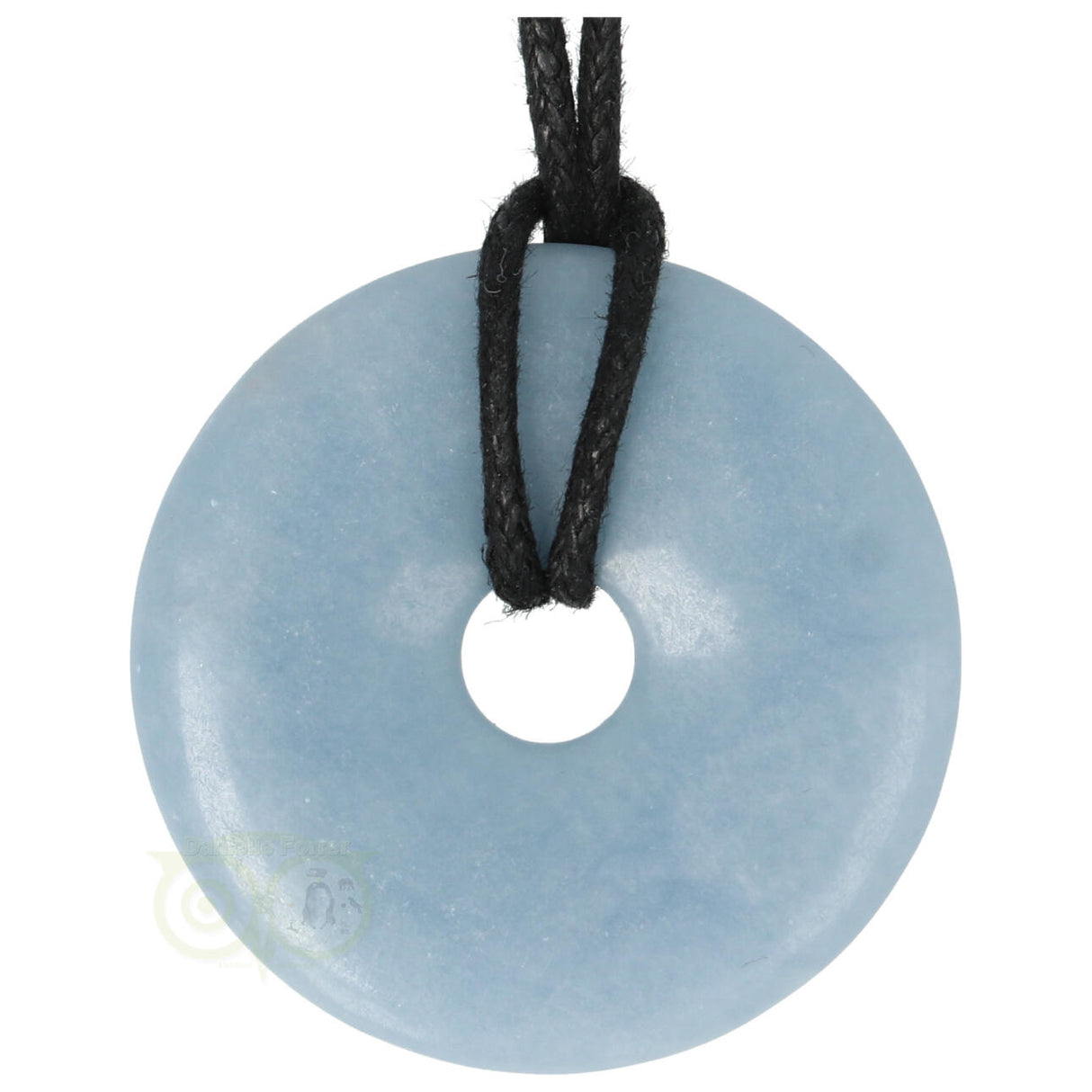 Angelite (Anhydrite) Donut No. 14 - Ø 4cm