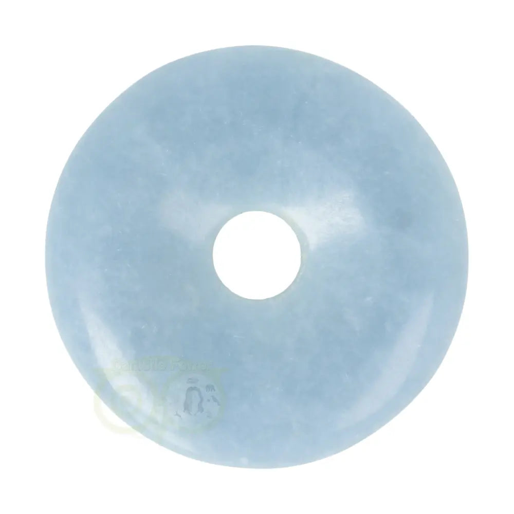 Angelite (Anhydrite) Donut No. 21 - Ø 4cm