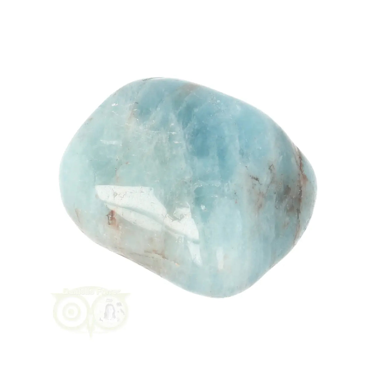 Aquamarijn ( Beryl ) knuffelsteen Nr 95