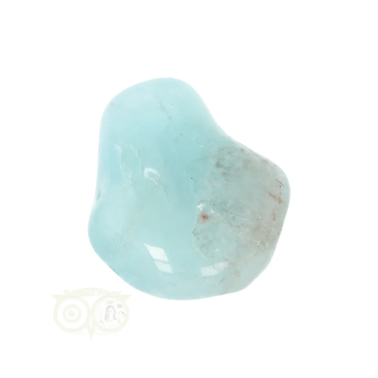Aquamarijn ( Beryl ) knuffelsteen Nr 96