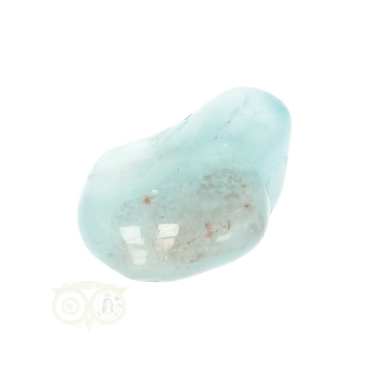 Aquamarijn ( Beryl ) knuffelsteen Nr 96