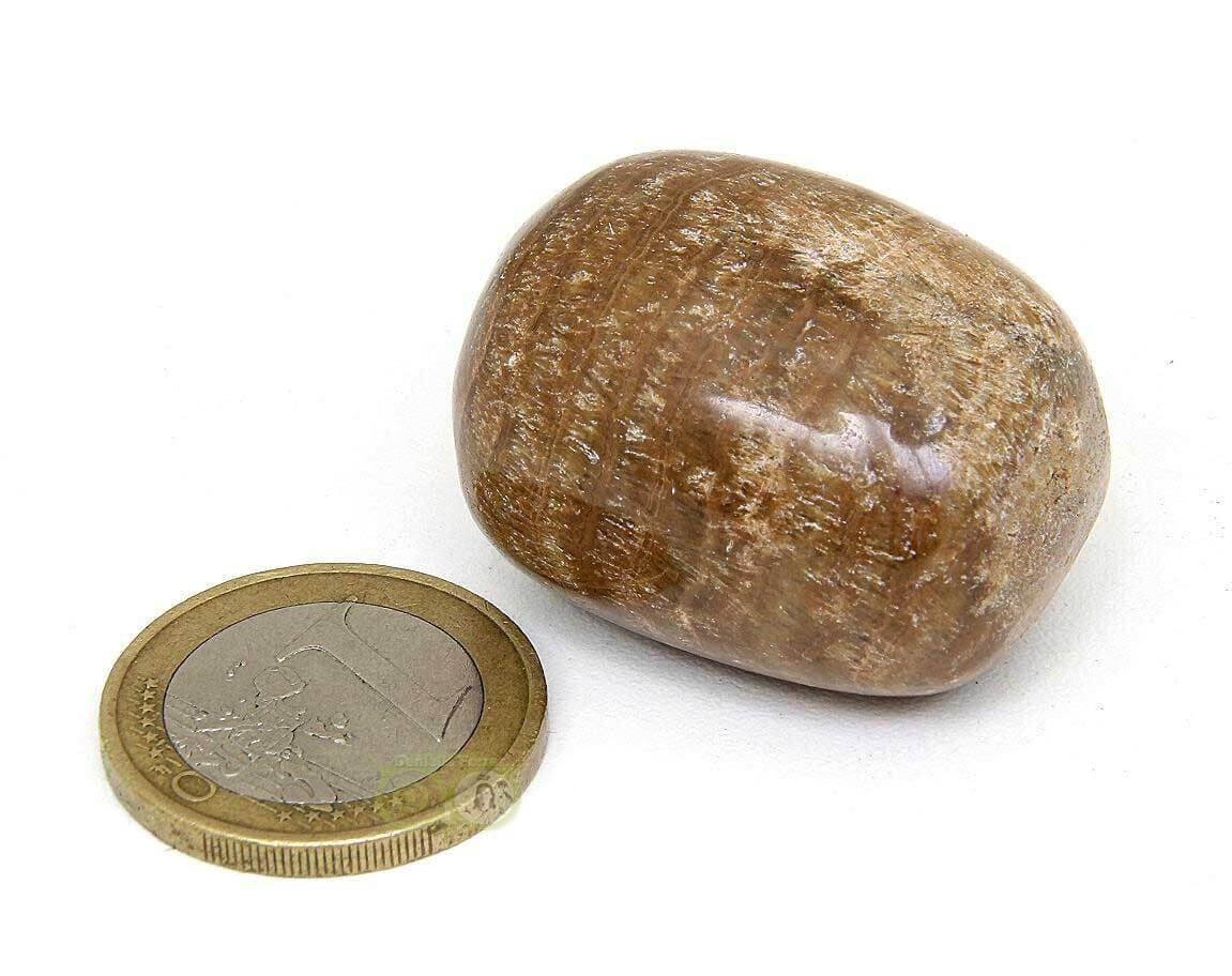 Aragonite tumbled stone No. 6