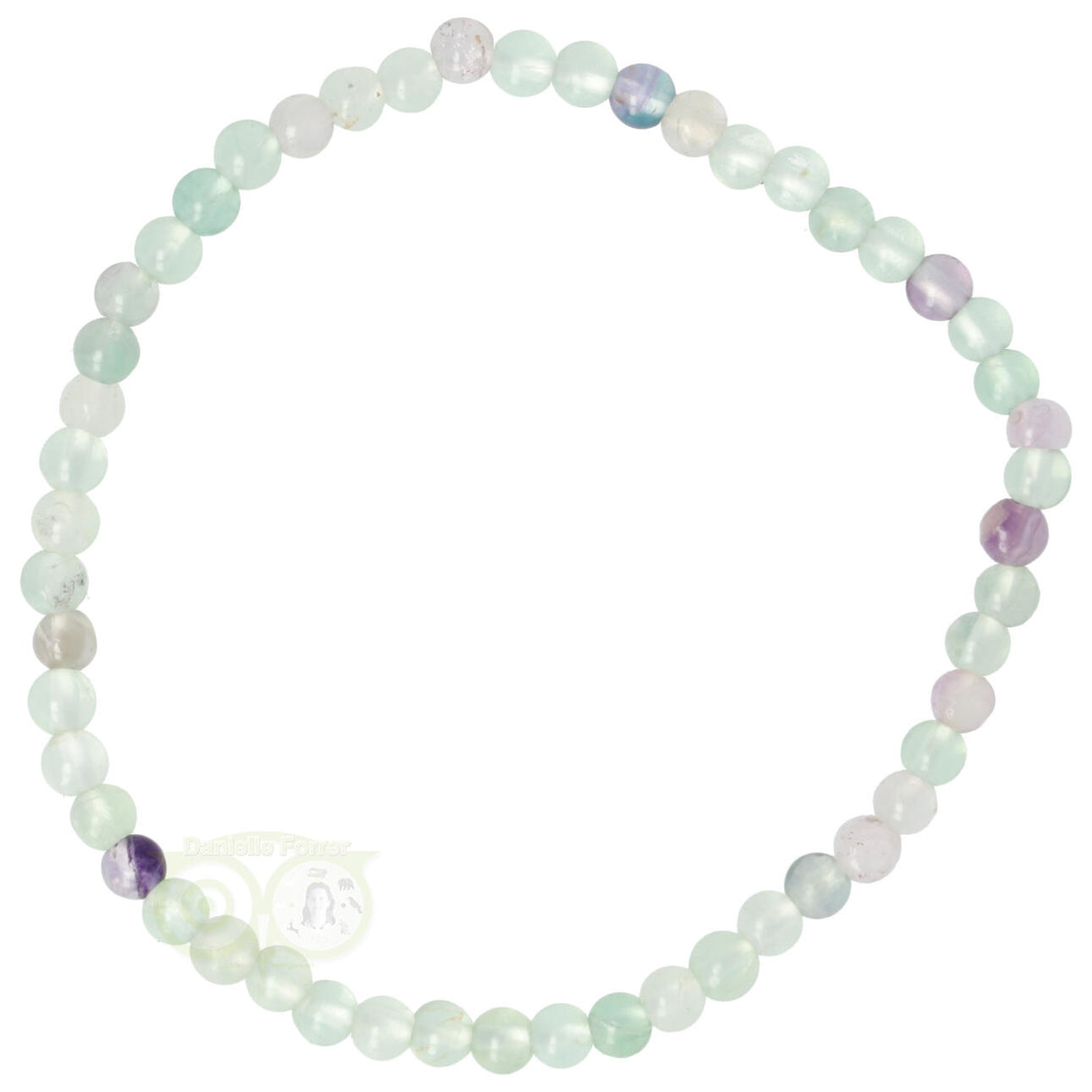 Armband fluoriet - 19 cm