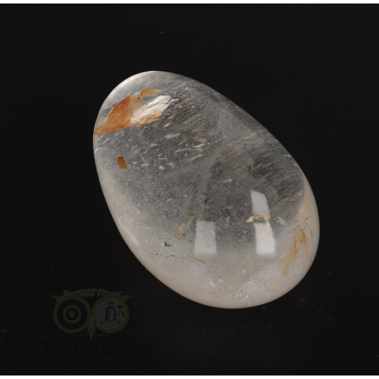 Bergkristal handsteen Groot Nr 19