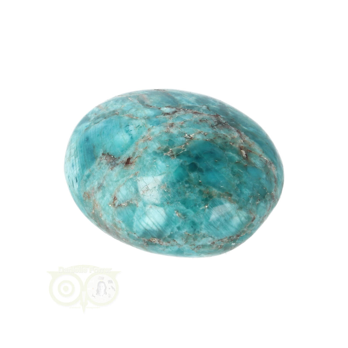 Blauwe Apatiet handsteen Nr 66