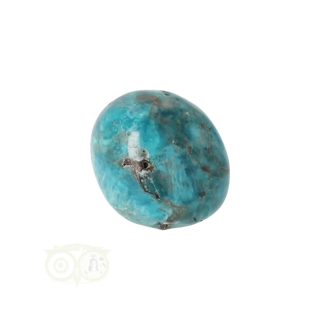 Blue Apatite tumbled stone No. 15