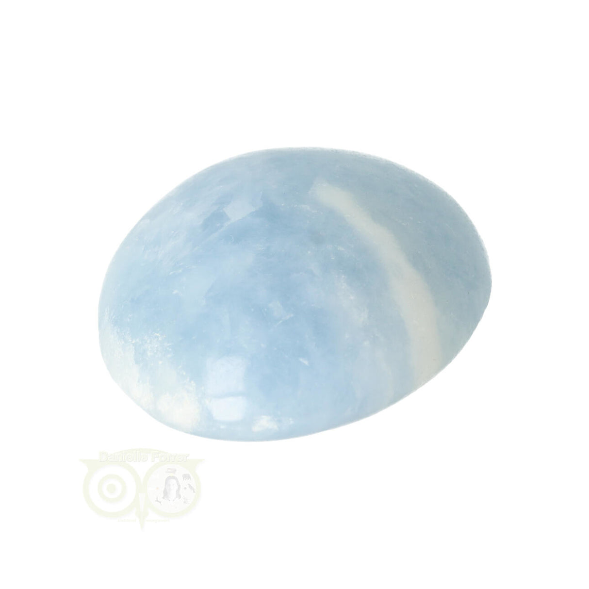 Blauwe Calciet handsteen Nr 52