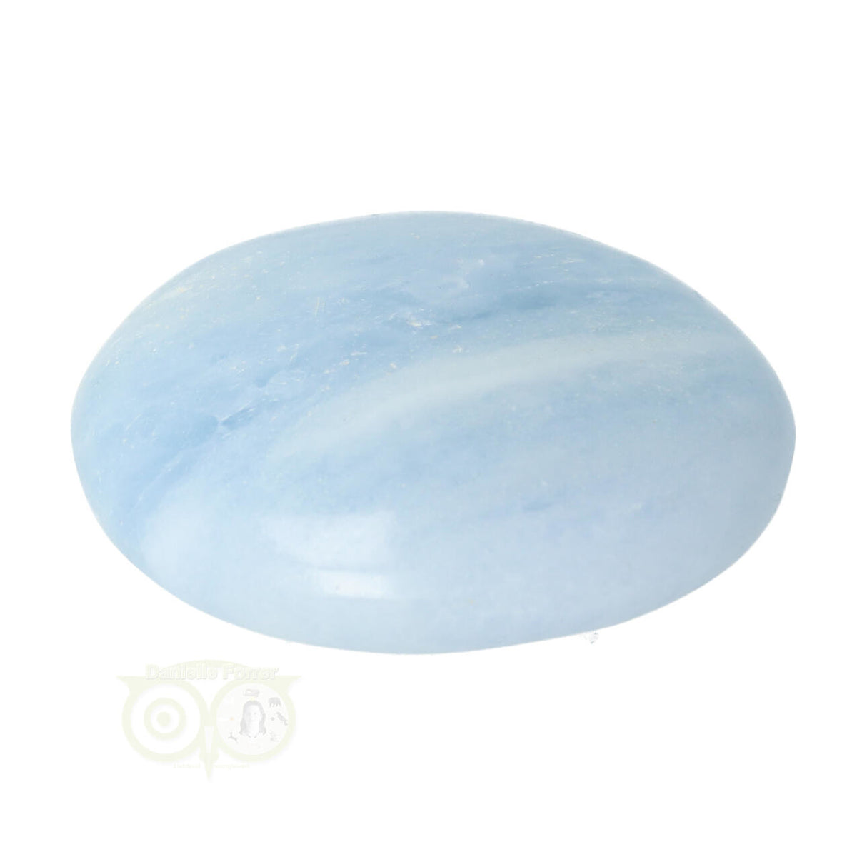 Blue Calcite Hand Stone No. 53