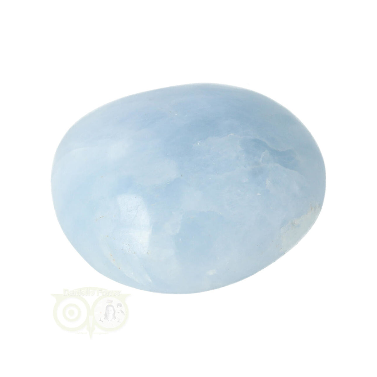 Blue Calcite Hand Stone No. 57
