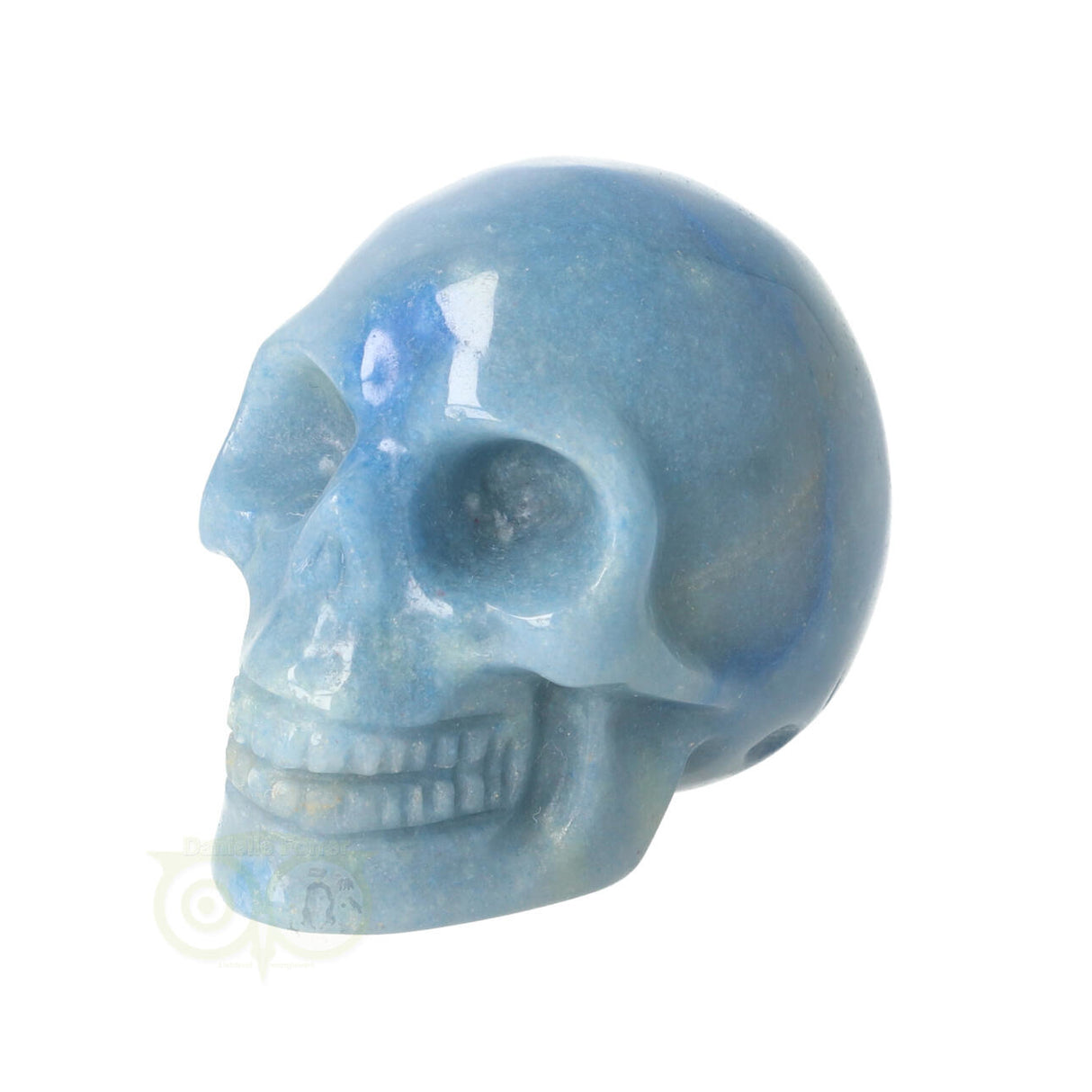 Blue Quartz Skull No. 22