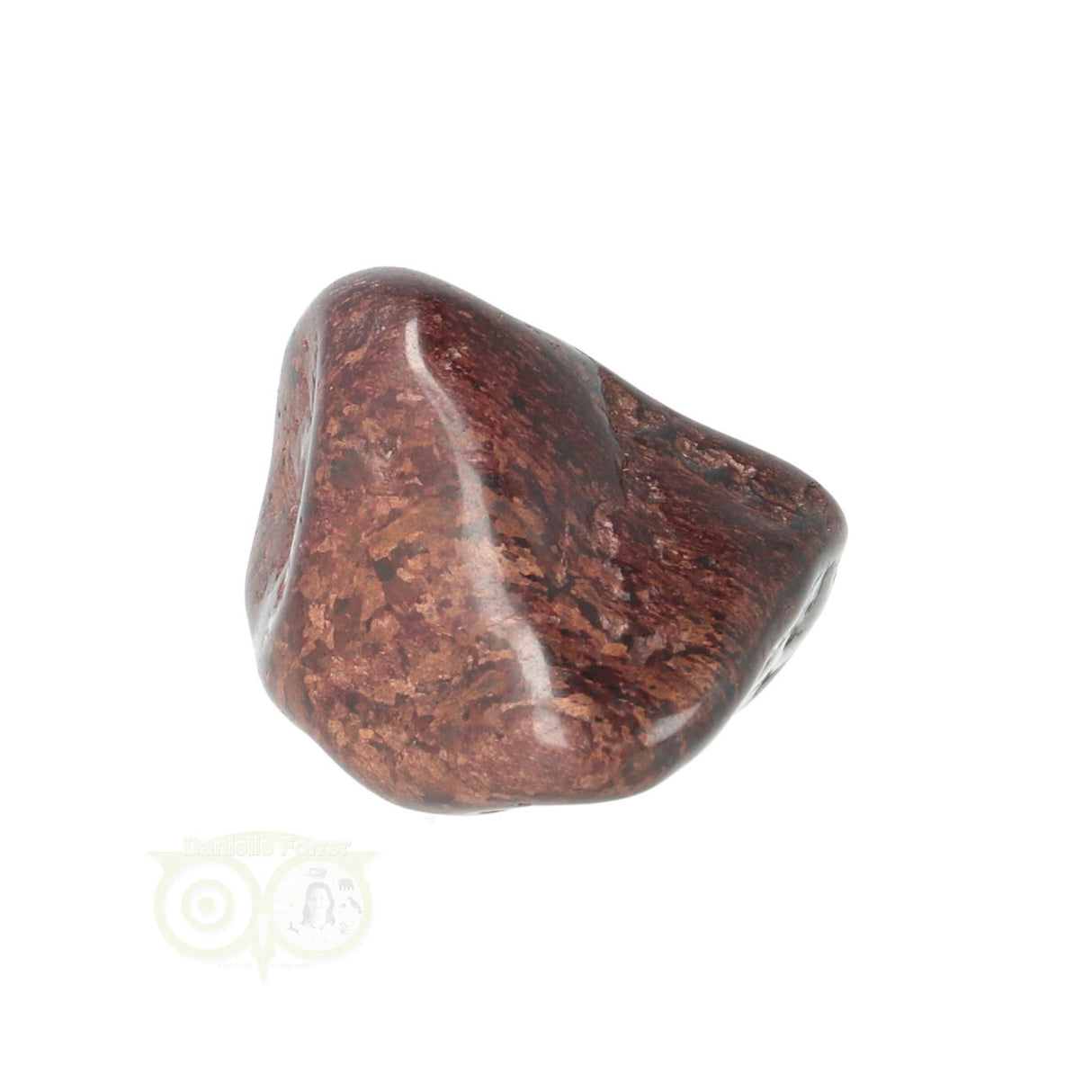 Bronzite tumbled stone No. 22