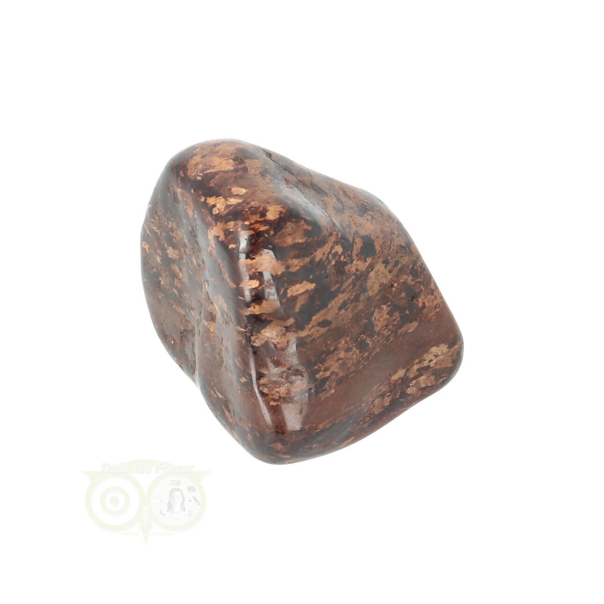 Bronzite tumbled stone No. 23