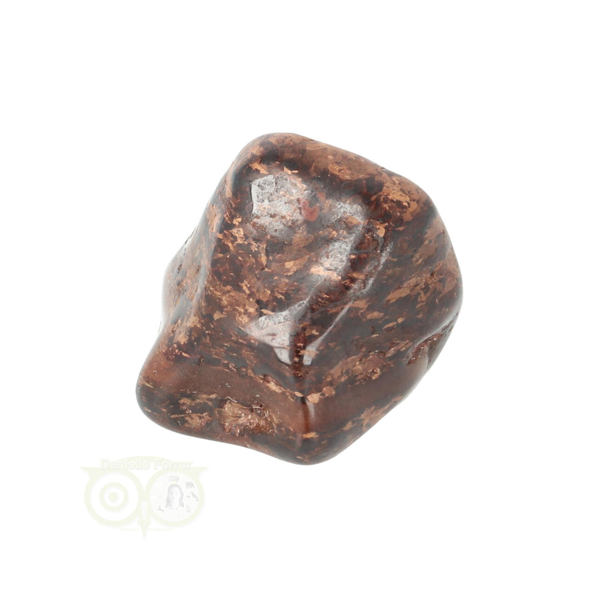 Bronzite tumbled stone No. 23