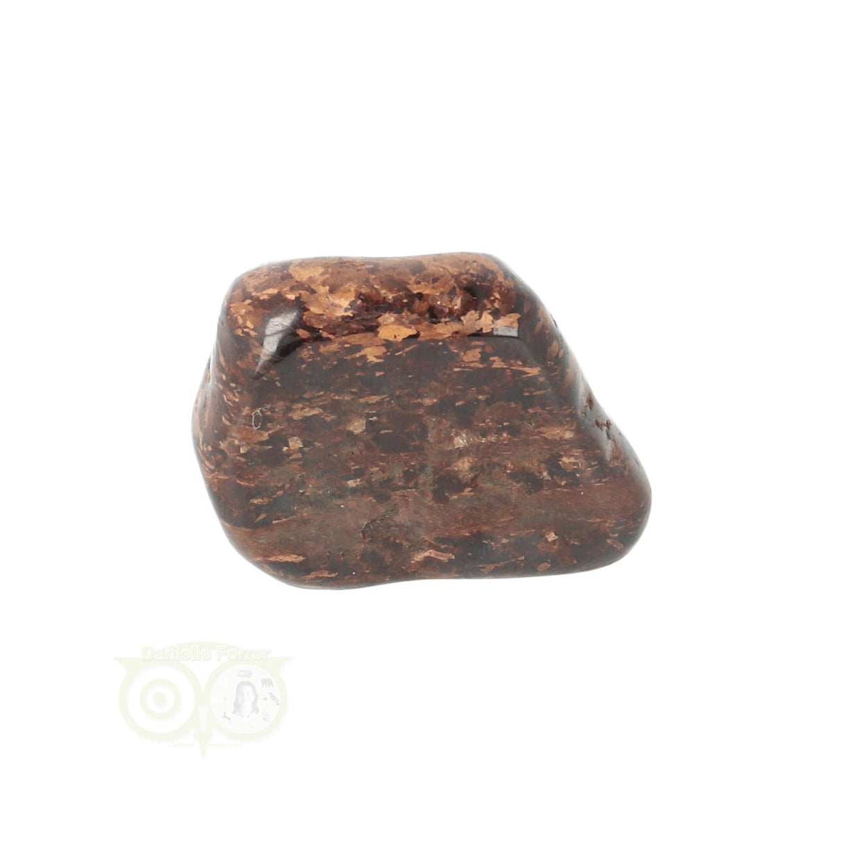 Bronzite tumbled stone No. 23