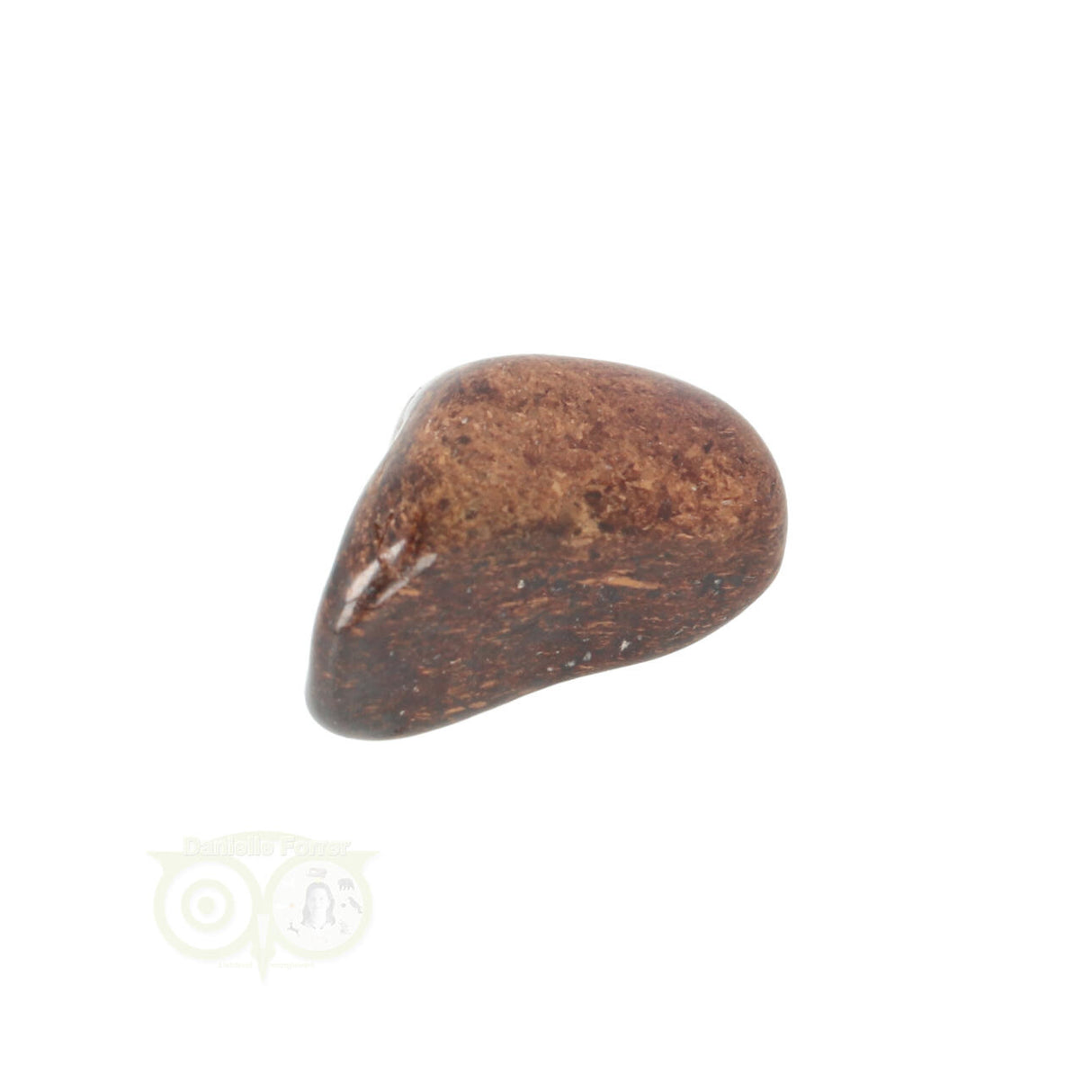 Bronzite tumbled stone No. 25