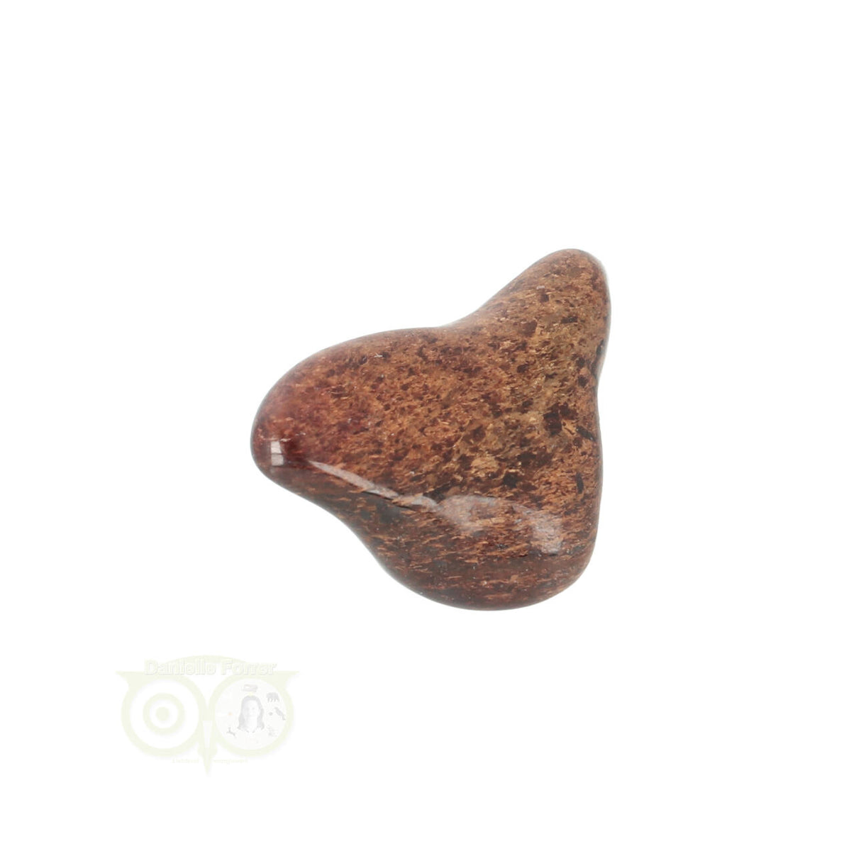 Bronzite tumbled stone No. 25
