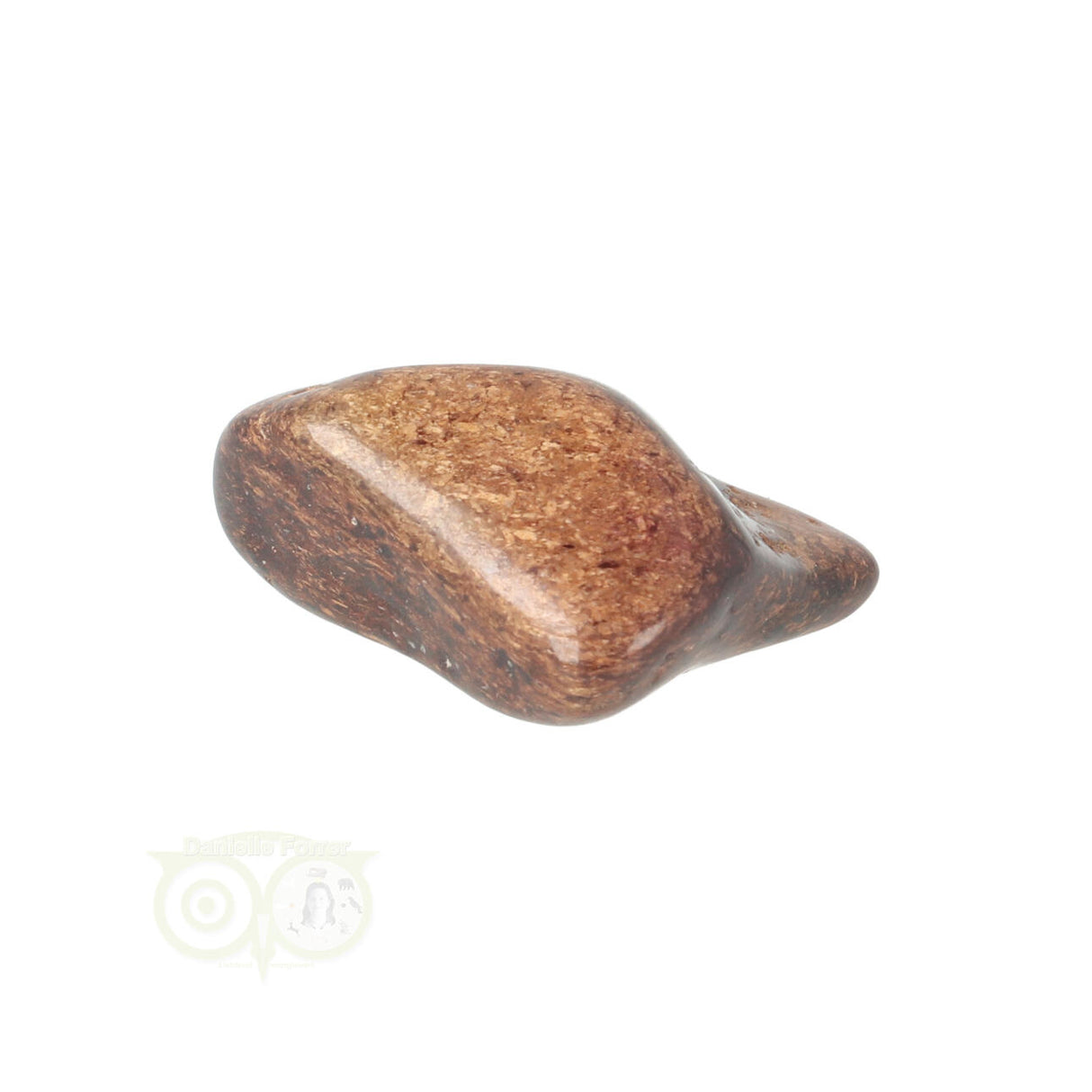 Bronzite tumbled stone No. 25