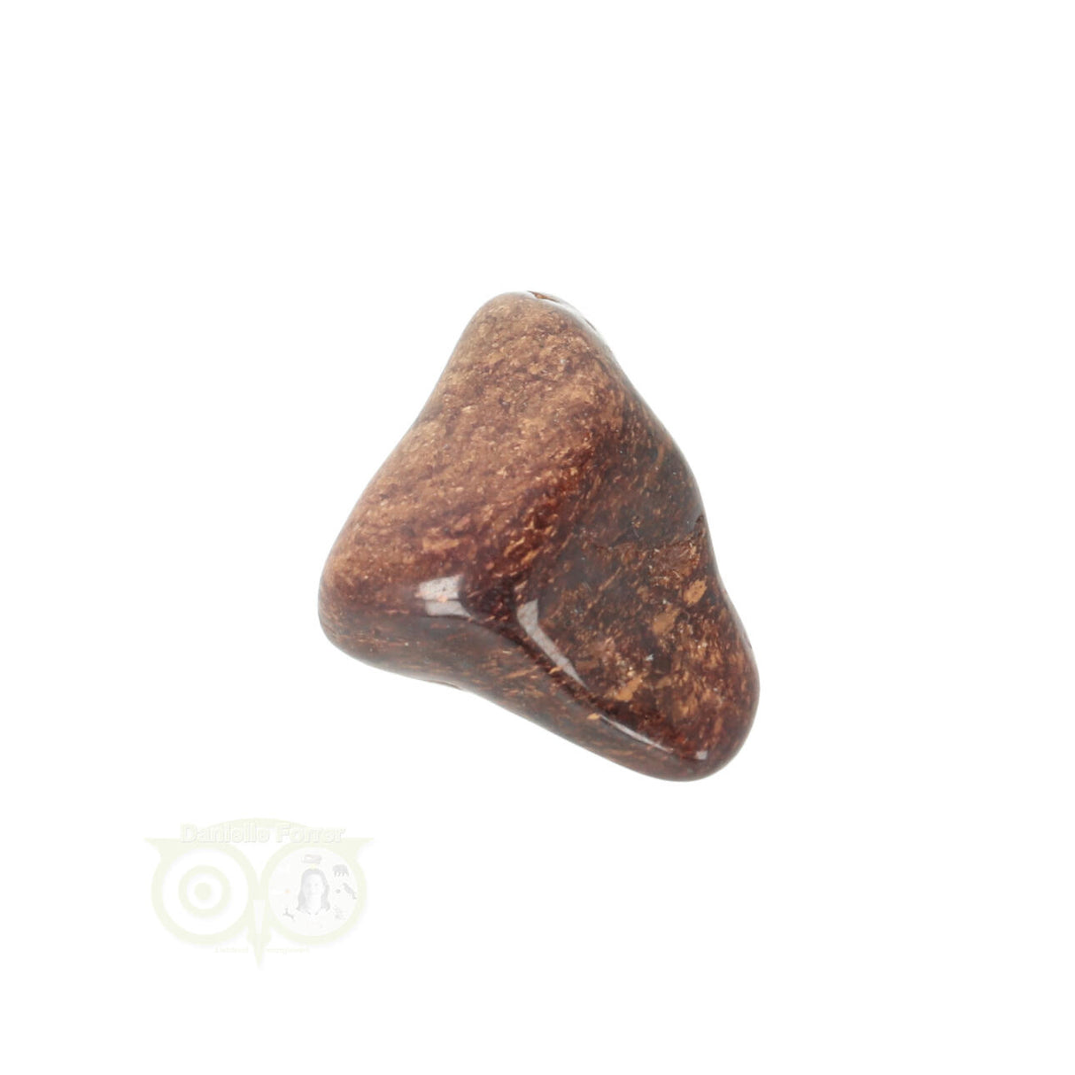 Bronzite tumbled stone No. 25