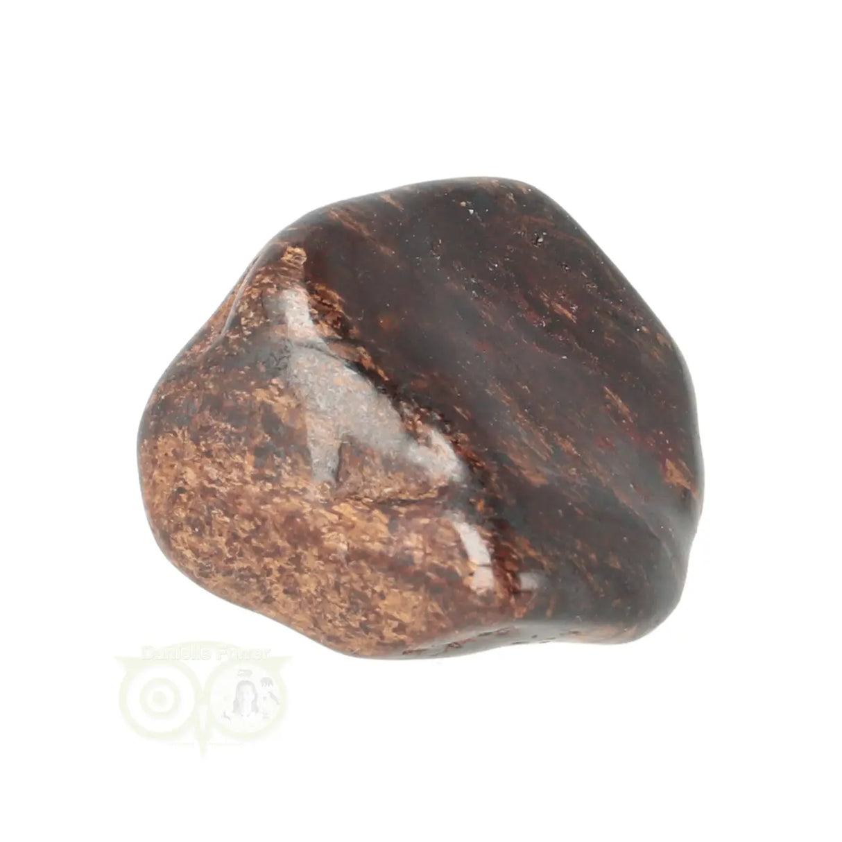 Bronzite tumbled stone No. 30