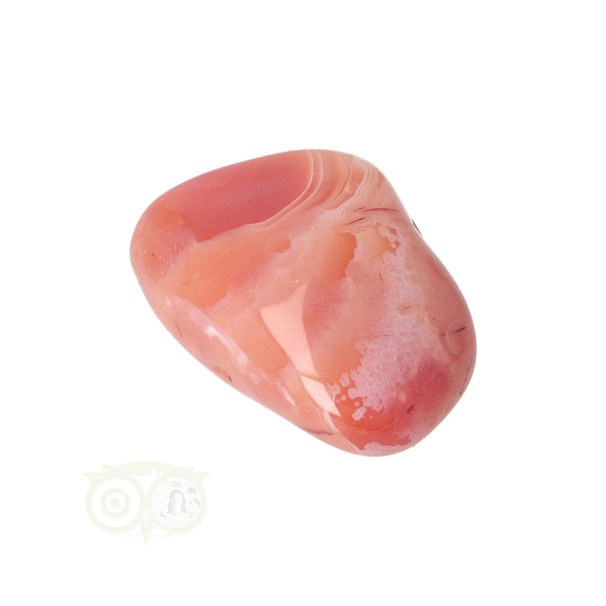 Karneol-Botswana-Achat-Kuschelstein Nr. 25